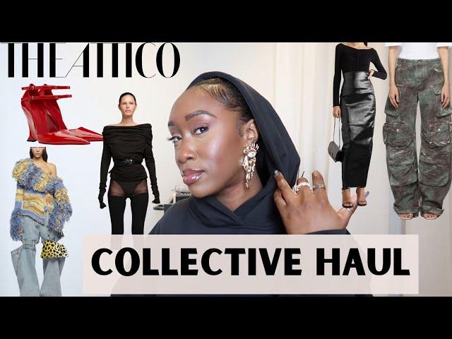 COLLECTIVE HAUL | The Attico | Entire Studios | Ferragamo | Represent | ZARA | Shadeloso