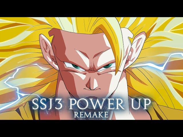 Dragon Ball Z | SSJ3 Power Up Remake (Julius Dobos) | By Gladius