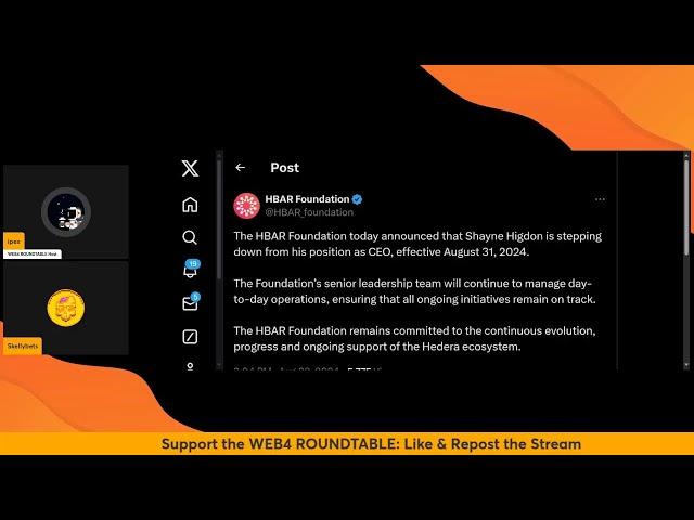 @skellybets Interview | WEB4 ROUNDTABLE EP.247#HBAR $BTC $SOL