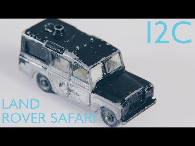 MATCHBOX restoration: No. 12C Land Rover Safari - DIECASTRESTOS