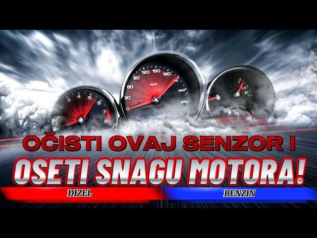 Jaci motor za 99% samo jednim ciscenjem senzora!