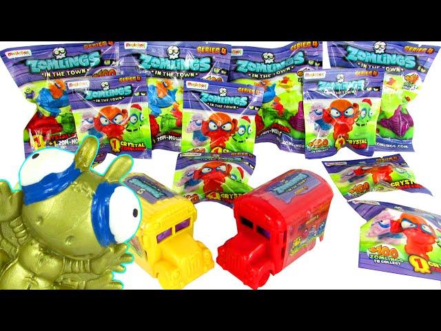 ULTIMATE ZOMLINGS Blind Bags Surprises Opening Series 4