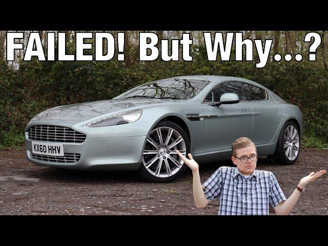 The Aston Martin Rapide Is A V12 British Luxury Saloon - Why Did It FAIL?