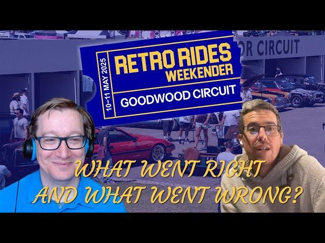 RR Weekender Debrief : What worked, and what didn't?