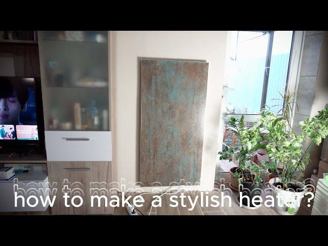 How to make a beautiful heating radiator