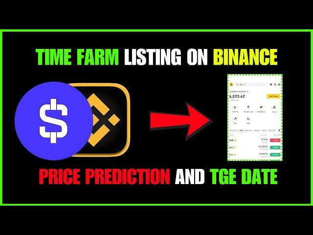 Time Farm Airdrop Claim & Withdraw | TIME Token Listing on Bybit & Gate.io Explained |