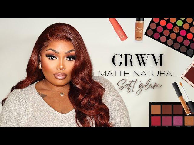 Matte Soft Glam Makeup | Everyday WOC Makeup GRWM ft. Beauty Forever