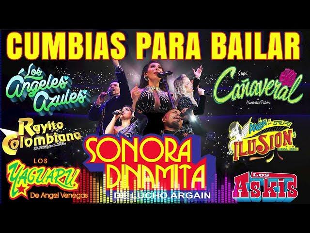 SONORA DINAMITA, LOS ANGELES DE CHARLY vs LOS ANGELES AZULES -  CUMBIAS MIX PARA BAILAR 2024