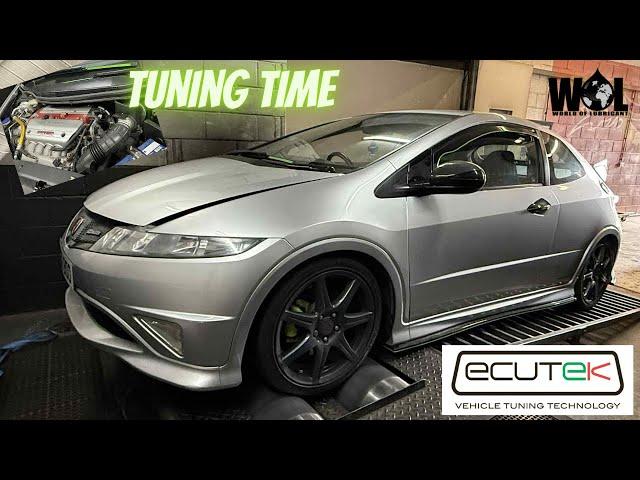 Piper Exhaust and Ecutek Remap for Honda Civic Fn2 Typer