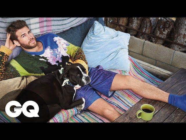 Go Behind The Scenes Of Liam Hemsworth's 2019 GQ Cover Shoot