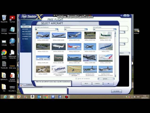 How to add planes to FSX.... Simviation