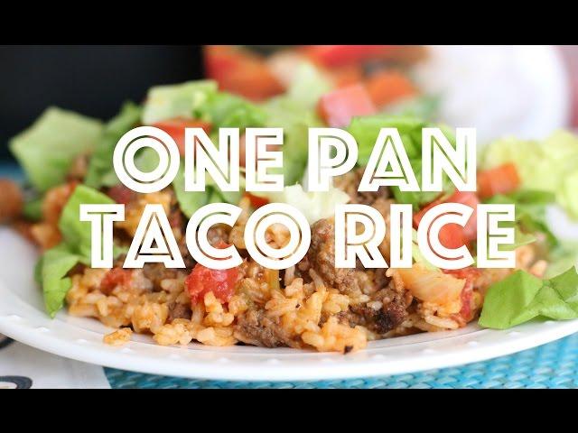 How to make: One Pan Taco Rice