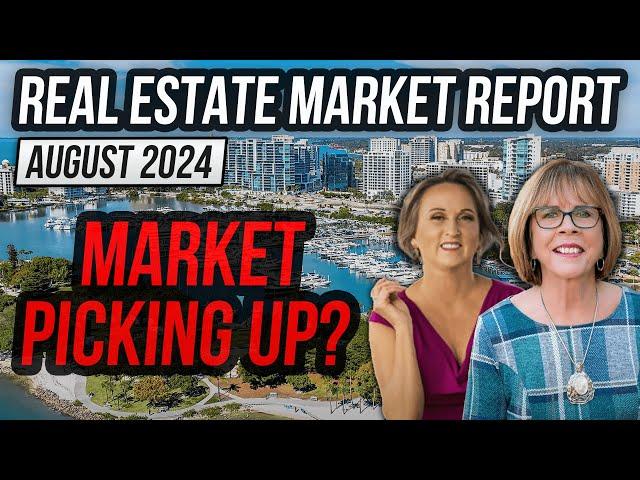 Sarasota & Manatee Real Estate Market Update August 2024 | Prices Dropping and Market Correcting