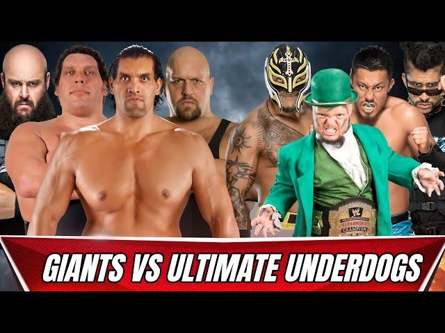 Team Giants Vs Team Ultimate Underdogs WWE 2K24