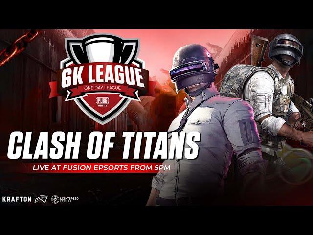 [NEPALI]6K 1 DAY LEAUGE | FUSION ESPORTS | CLASH OF TITANS | #NOTYOUR #RXS #RDx #VXT #PYRO #4UF #TFS