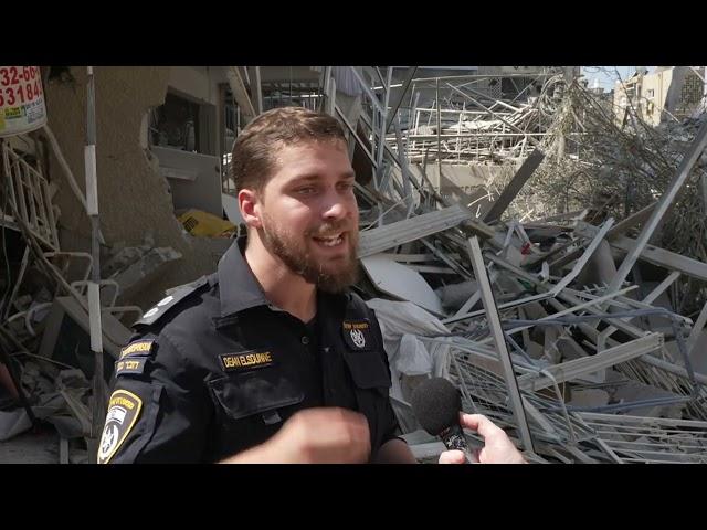 Israel: Police spokesperson talks about deadly Iranian attack