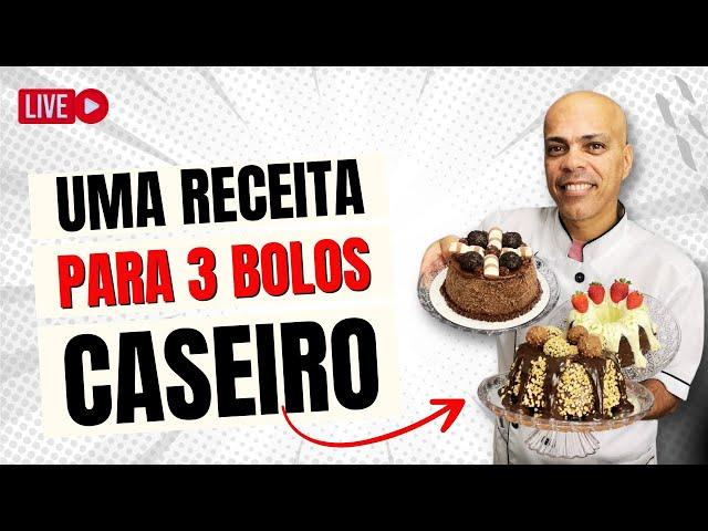 Uma Receita que rende 3 Caseirinhos | Sucesso de Vendas