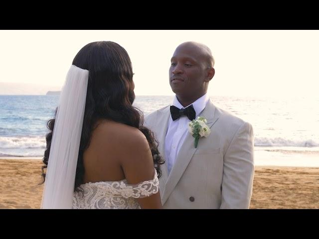 Kierra & Donaye - A dream elopement on Maui!