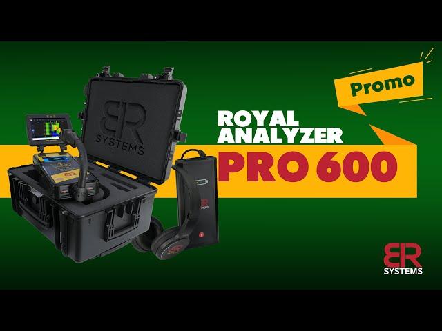 Royal Analyzer PRO 6000 Gold Detector | NEW 2024