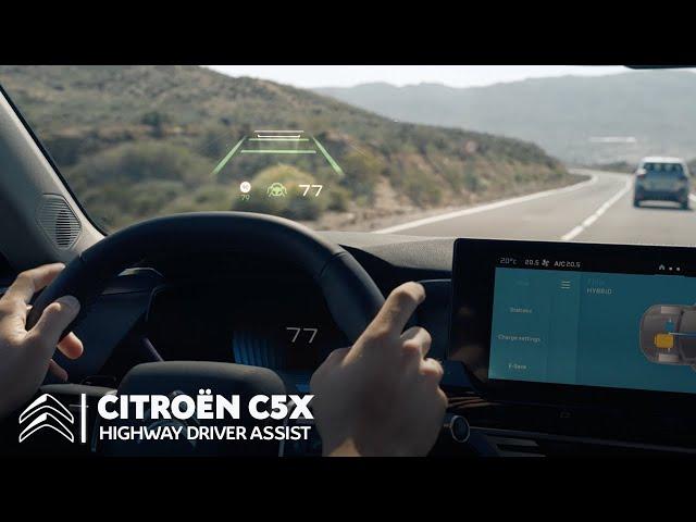 New Citroën C5X Highway Driver Assist