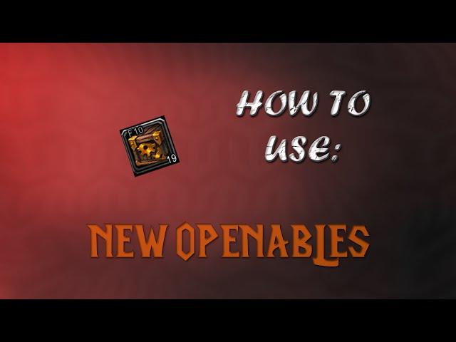 JuniorDeBoss Shows off New Openables an Addon for World of Warcraft