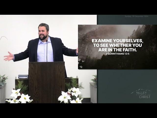 2024-12-29 - Jeff S. - Valley Church of CHRIST Mat-Su Valley, Alaska