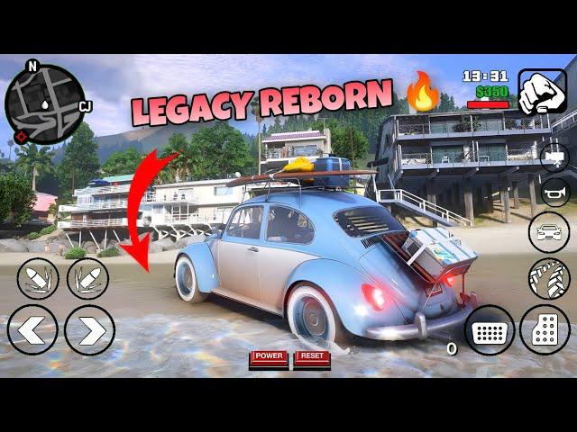 GTA V Legacy Reborn 3.0 Modpack 2023 | Everything Is New!!! In GTA SA Android | Aj GAMERX