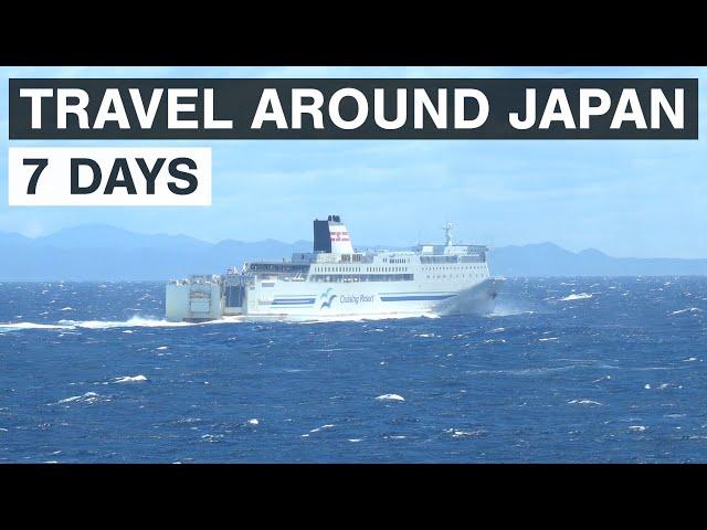 Ultimate 7-Day Ferry Travel in Japan | Budget US$1,000 Ep1