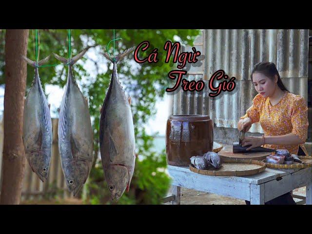 Đặc Sản Biển “ Cá Muối Dùi” Từ Cá Ngừ ll Món Ngon Nên Thử