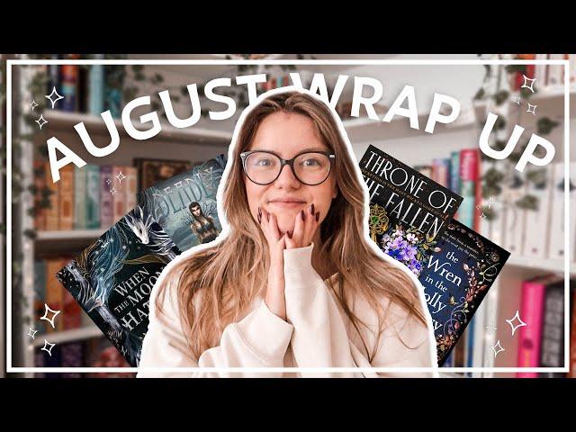 Wrapping Up the Books I Read in August and My Monthly Stats | August Highlights