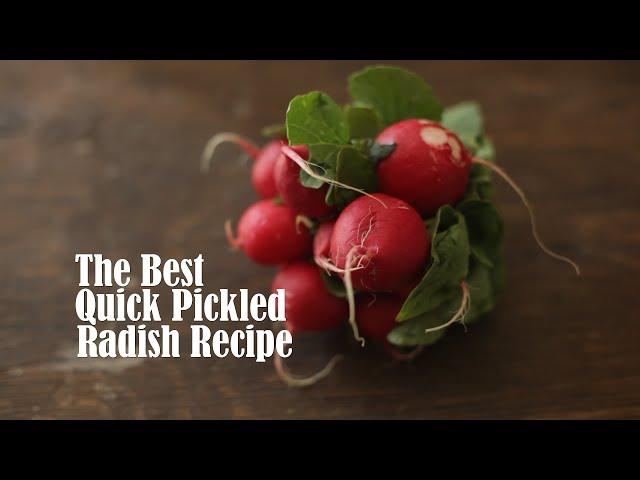 Best Quick Pickled Radish Recipe