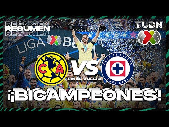 RESUMEN | América vs Cruz Azul | CL2024 - Liga Mx Final VUELTA | TUDN