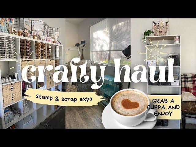 Mega Crafty Haul | Stamp & Scrapbook Expo 2024