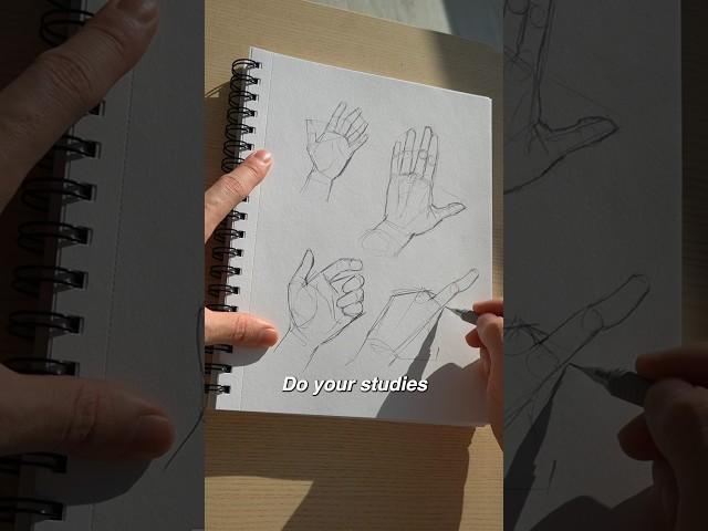 HAND DRAWING MINI TUTORIAL!! #art #drawing #arttutorial