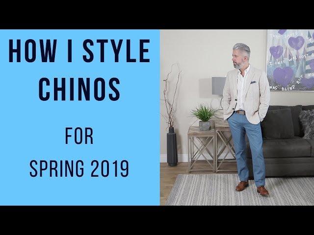 How to Style Chinos for Spring/Summer