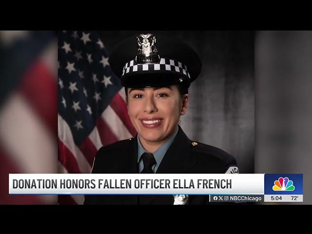 Chicago students offer support in honor of fallen CPD Officer Ella French