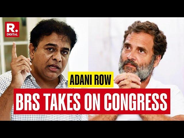 Breaking News: KTR Questions Rahul Gandhi's Sincerity On Gautam Adani Row