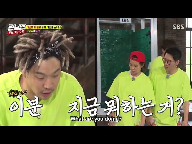 Can they flip 10 eggs in 1 minute [Running Man | Ep. 416]