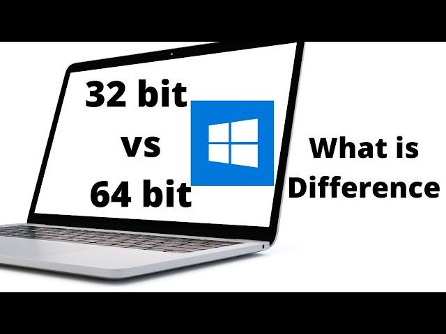 What is Difference between 32bit vs 64 bit Os ? || 32bit vs 64bit windows