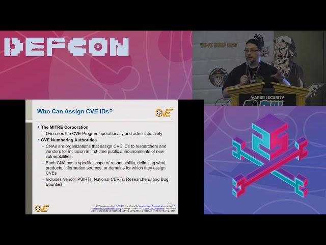 DEF CON 25 Packet Hacking Village - Daniel Adinolfi, Anthony Singleton - CVE IDs