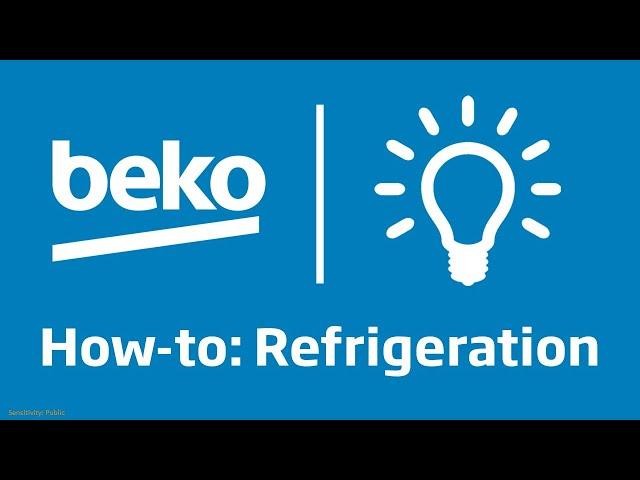 How to set the temperature of my Beko Freezer