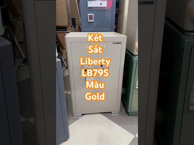Két sắt Liberty LB79S màu gold thông minh báo động điện thoại chống cháy mở bằng vân tay điện tử