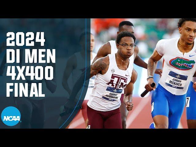 Men's 4x400m final - 2024 NCAA outdoor track and field championships