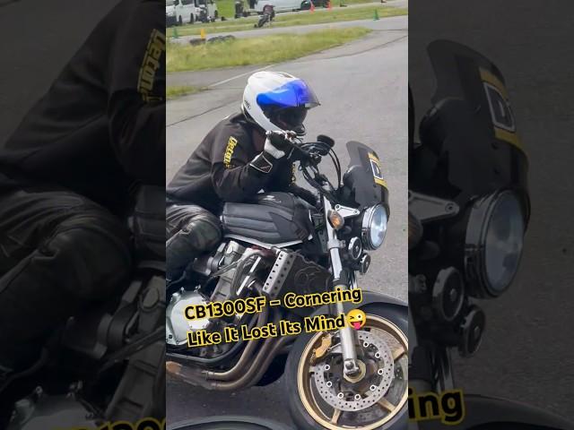 Big, Brutal, Precise – CB1300SF Cornering Madness! Rider: Koba-san #motogymkhanajapan