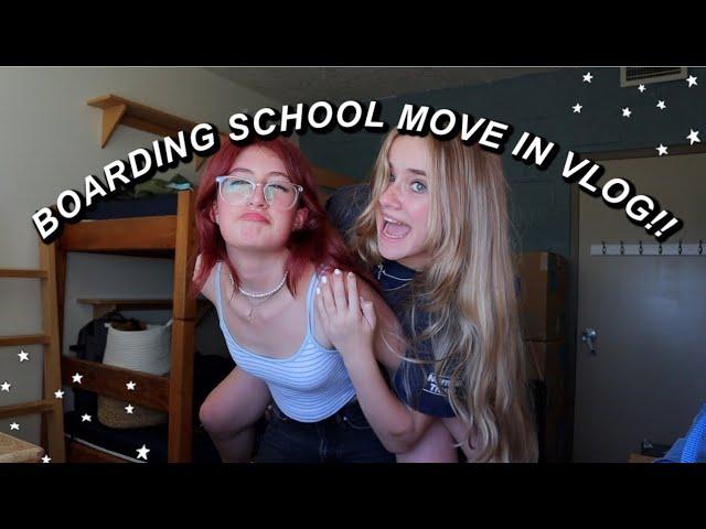 BOARDING SCHOOL MOVE IN DAY!!! (vlog) | Ella Katherine