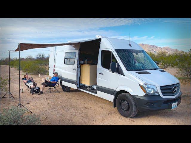 MAKE YOUR OWN AWNING - Quick and easy awning for a camper van