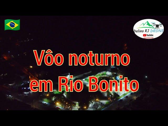 vôo noturno#riobonito #drone #cidade