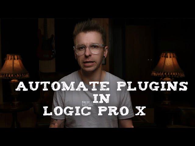 How to automate plugins in Logic Pro X