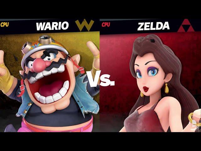 Wario VS Pauline Mega Heavy Slow Smash [CyberM295 Request Quickie] SSBU -By Daniel28