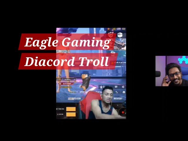 EAGLE GAMING Discord Trolls| ( ലൈവ് കാണാൻ പറ്റാത്തവർക്കായി)#discord #reaction #new #funny